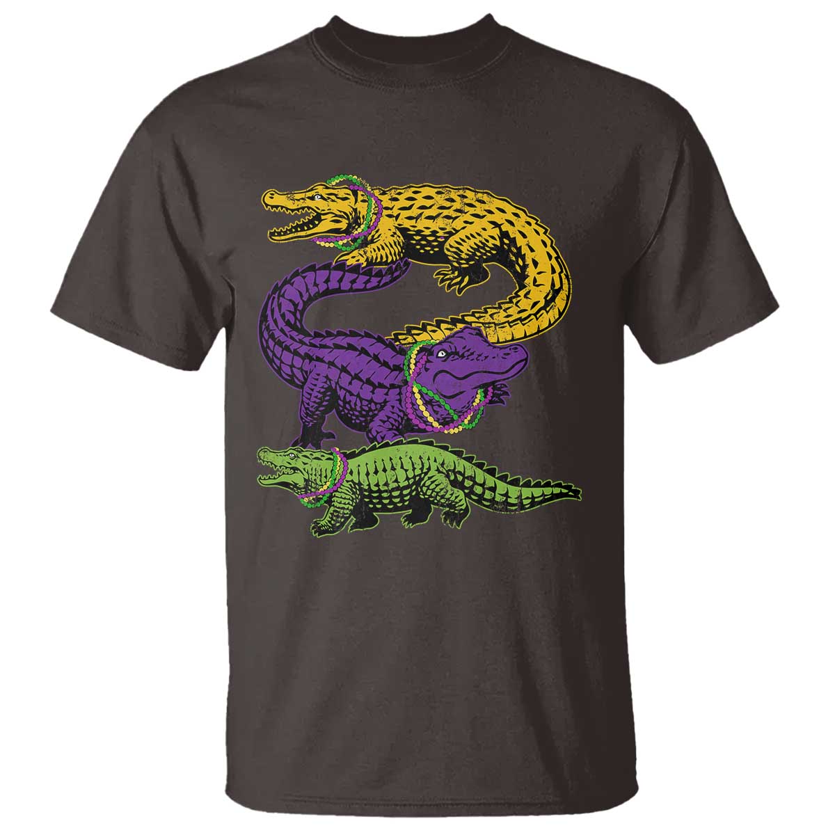 aligator-crocodiles-louisiana-mardi-gras-t-shirt