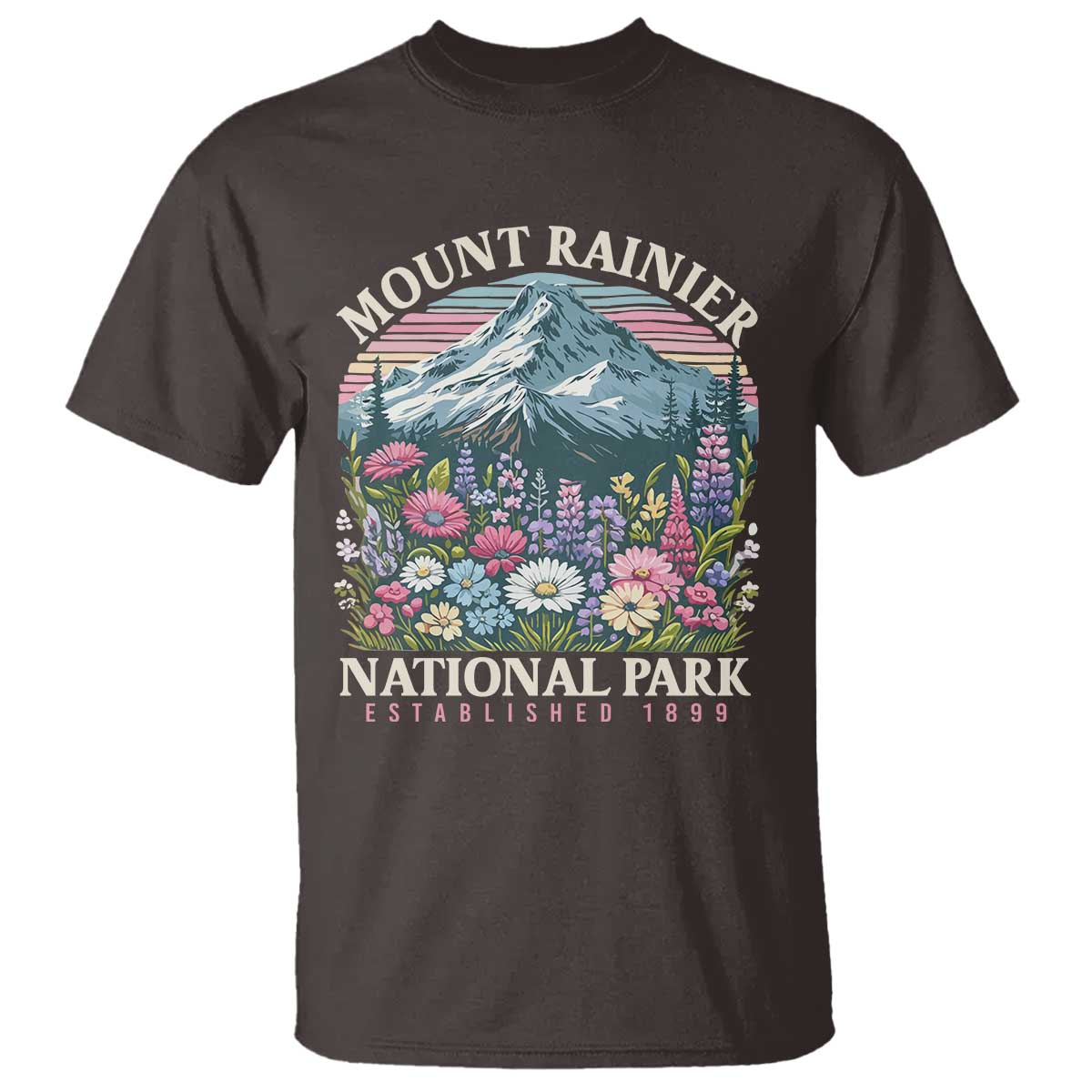 mount-rainier-national-park-t-shirt-retro-vintage-wildflowers