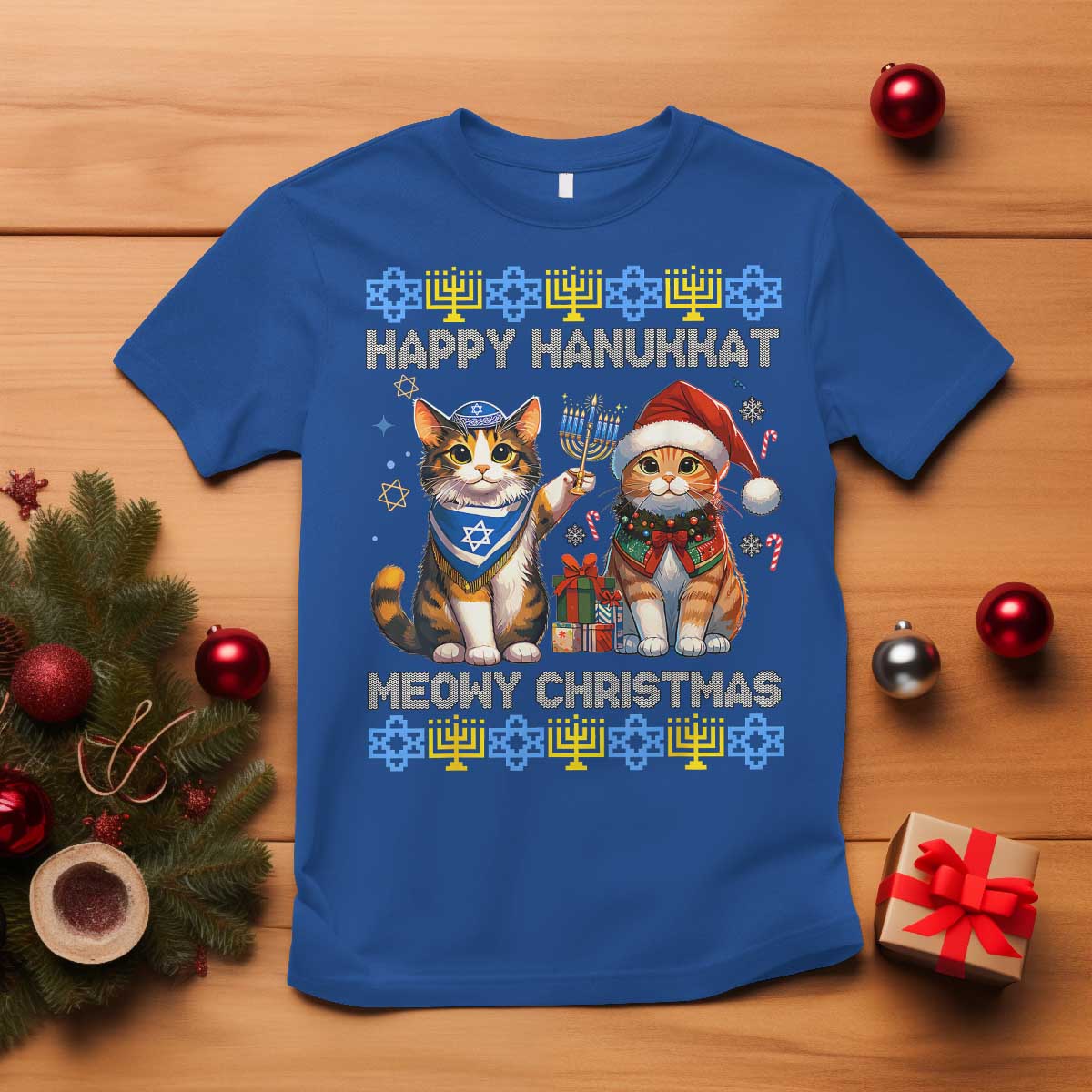 cat-merry-christmas-happy-hanukkah-t-shirt-jewish-christian-ugly-hanukkah