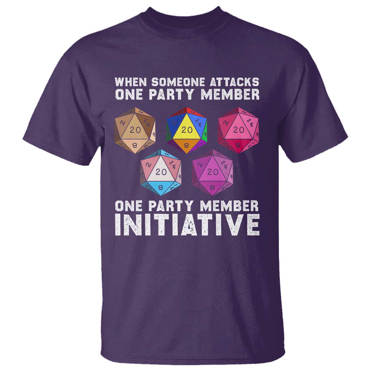 when-someone-attacks-one-party-member-d20-dice-lgbtq-ally-t-shirt