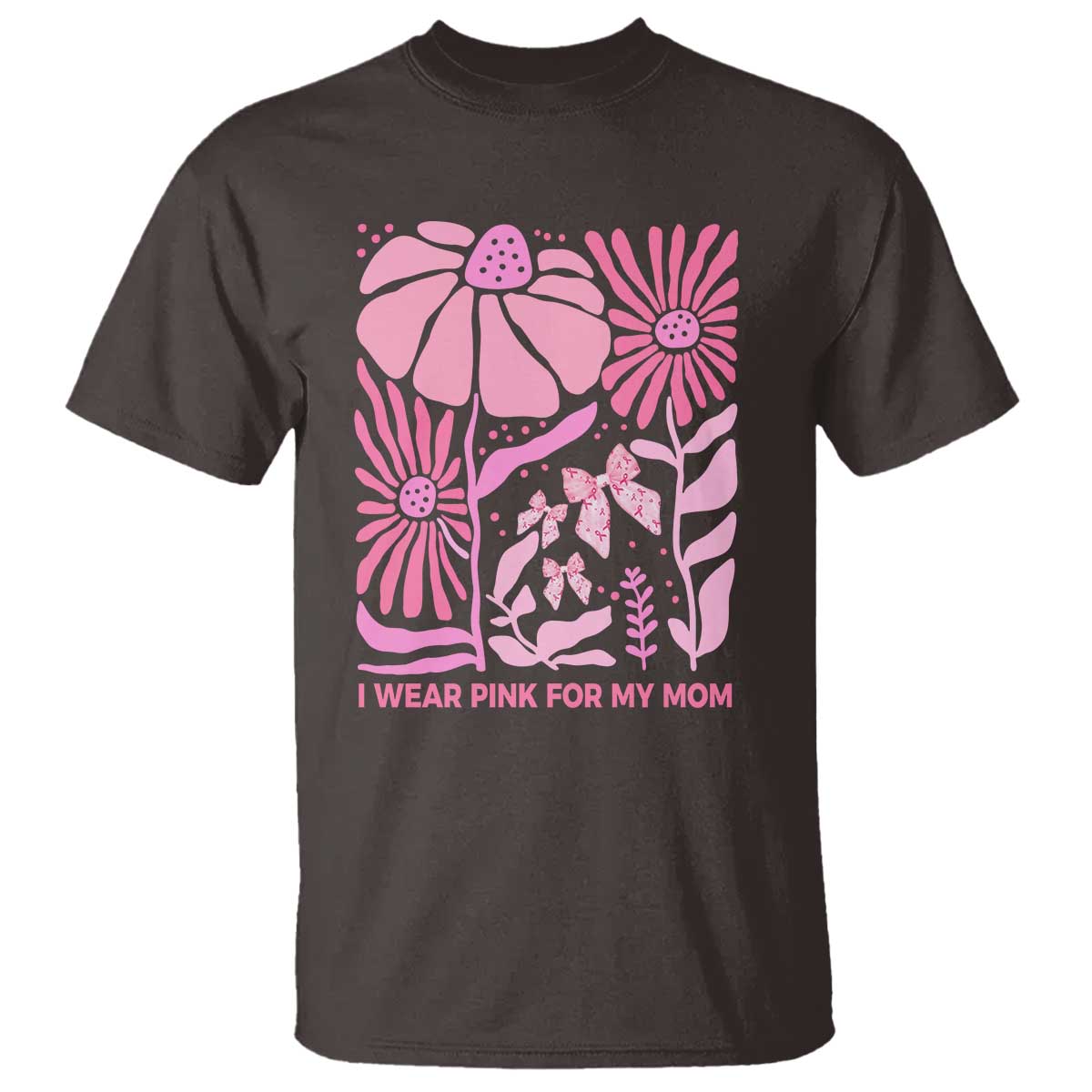 breast-cancer-awareness-t-shirt-i-wear-pink-for-my-mom-boho-floral-pink-ribbon