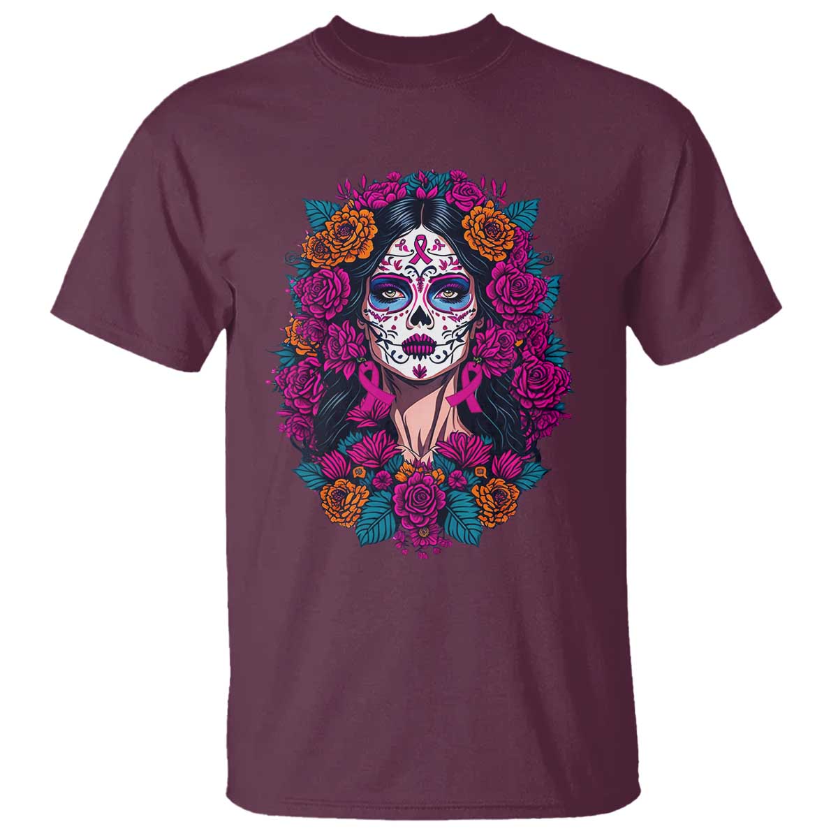dia-de-los-muertos-catrina-day-of-the-dead-sugar-skull-t-shirt