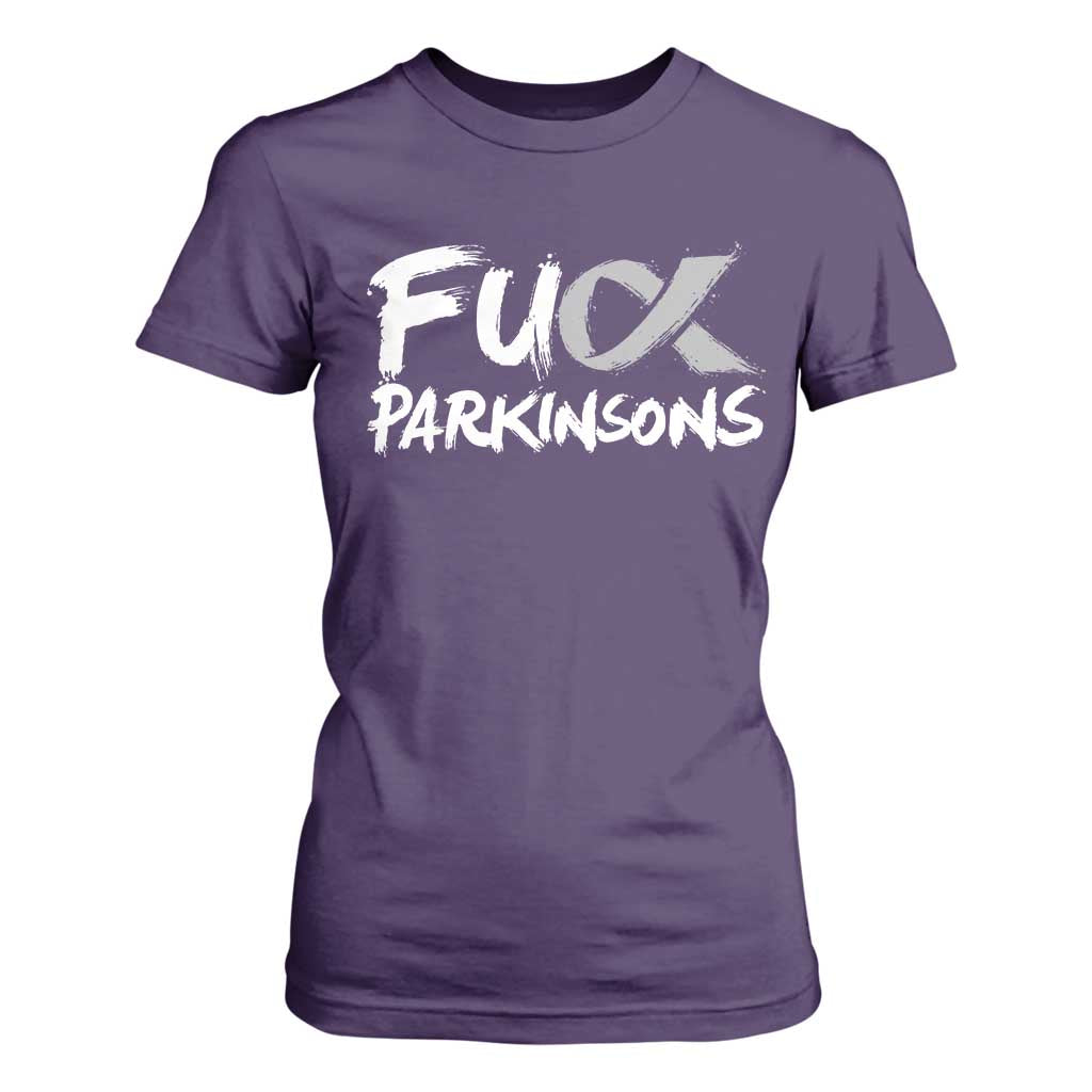 Fck Parkinsons T Shirt For Women Parkinsons Disease Support Month