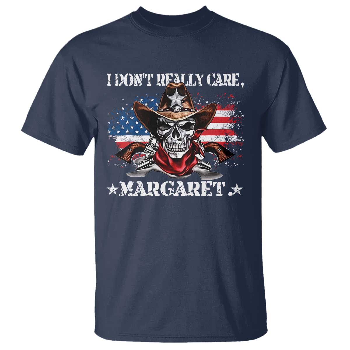 vice-president-jd-vance-t-shirt-cowboy-skull-american-flag-i-dont-really-care-margaret
