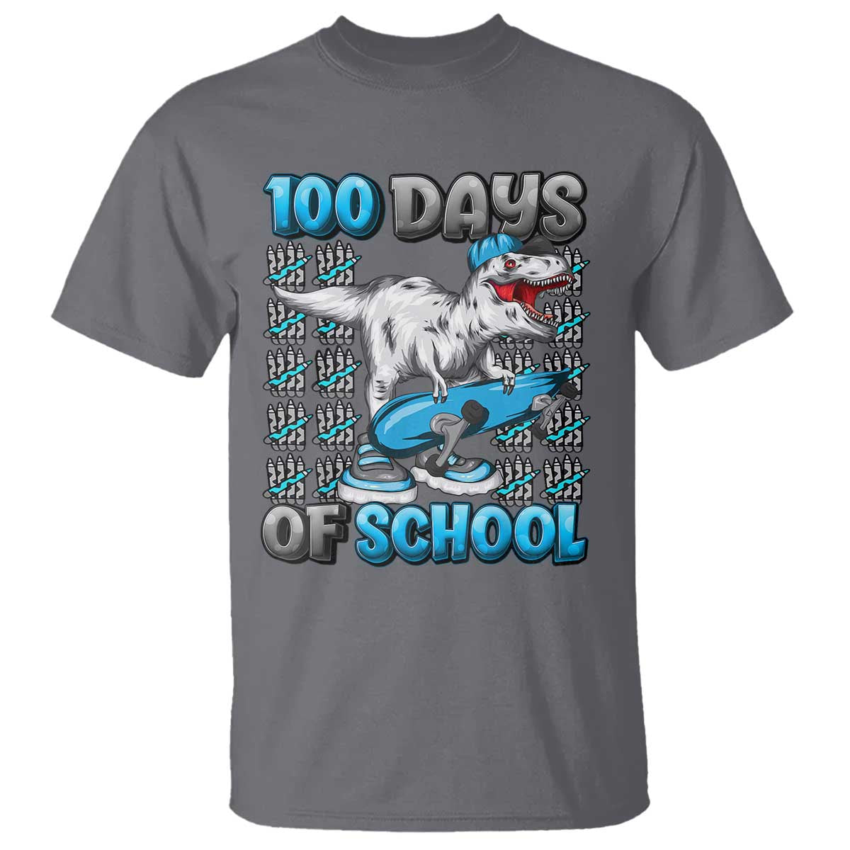 100-days-of-school-100th-day-dinosaur-t-shirt