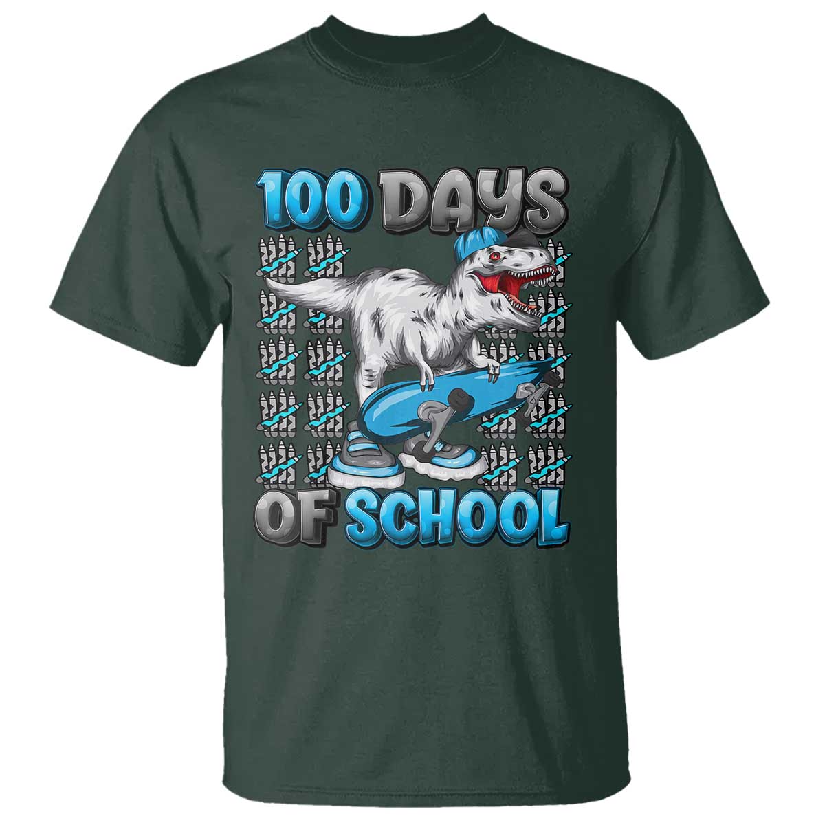 100-days-of-school-100th-day-dinosaur-t-shirt