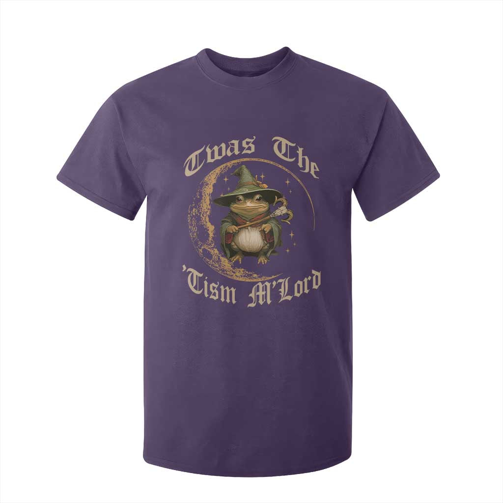 Twas the Tism MLord Frog T Shirt For Kid Funny Anti Social Meme