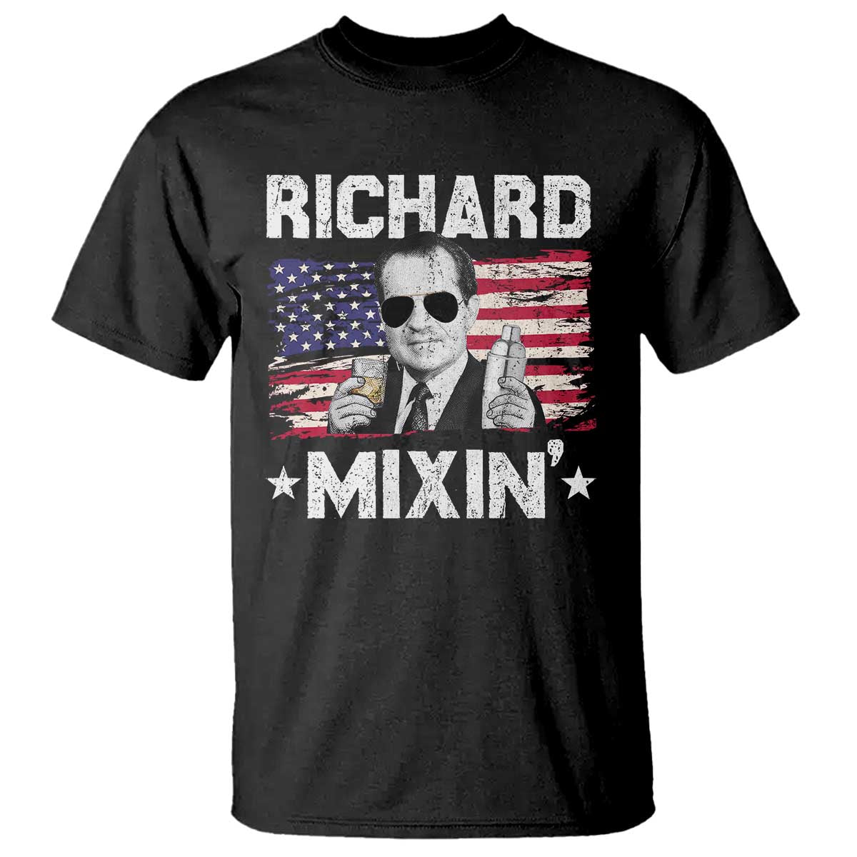funny-4th-of-july-richard-nixon-mixin-t-shirt-patriotic-bartender-american-flag