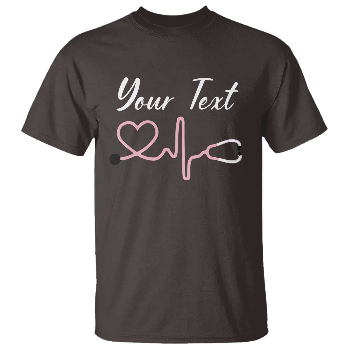 personalized-nurse-t-shirt-custom-name-nurse-gift-heartbeat-valentines-day-heart