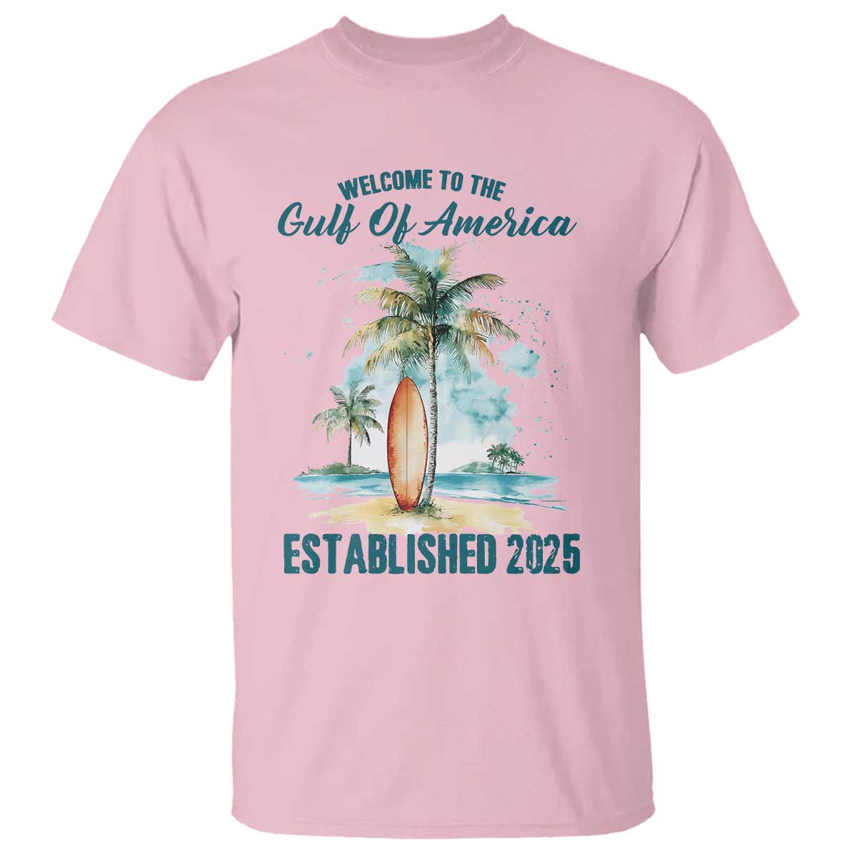 welcome-to-americas-gulf-t-shirt-established-2025-retro-vintage-beach