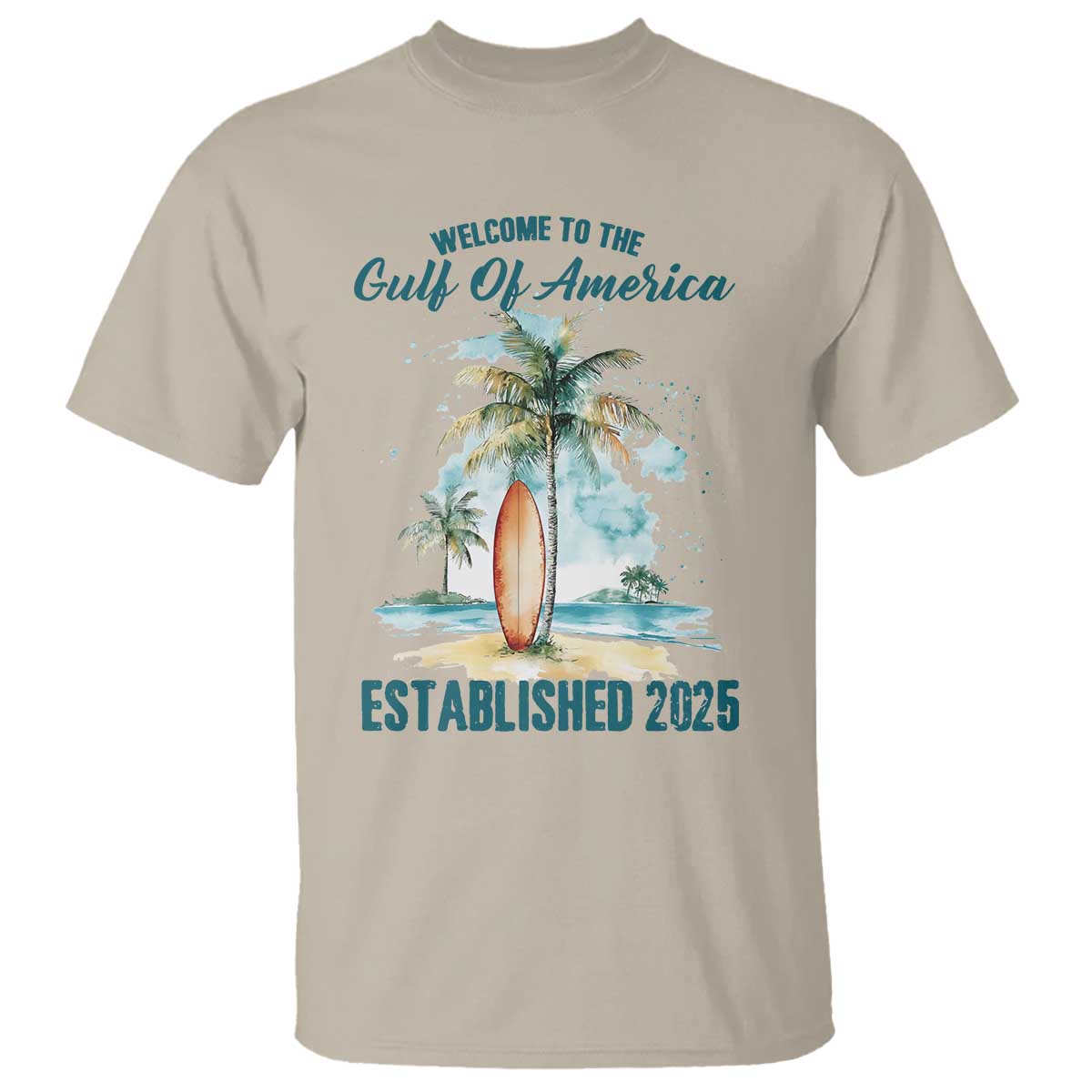 welcome-to-americas-gulf-t-shirt-established-2025-retro-vintage-beach