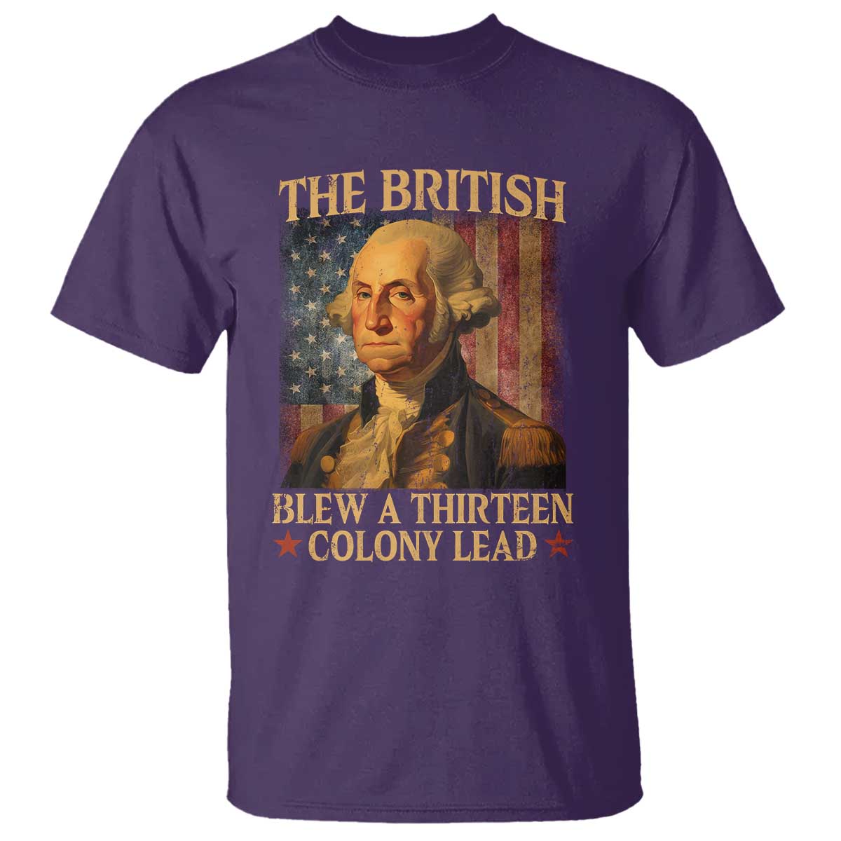 funny-4th-of-july-george-washington-t-shirt-the-british-blew-a-thirteen-colony-lead-american-flag
