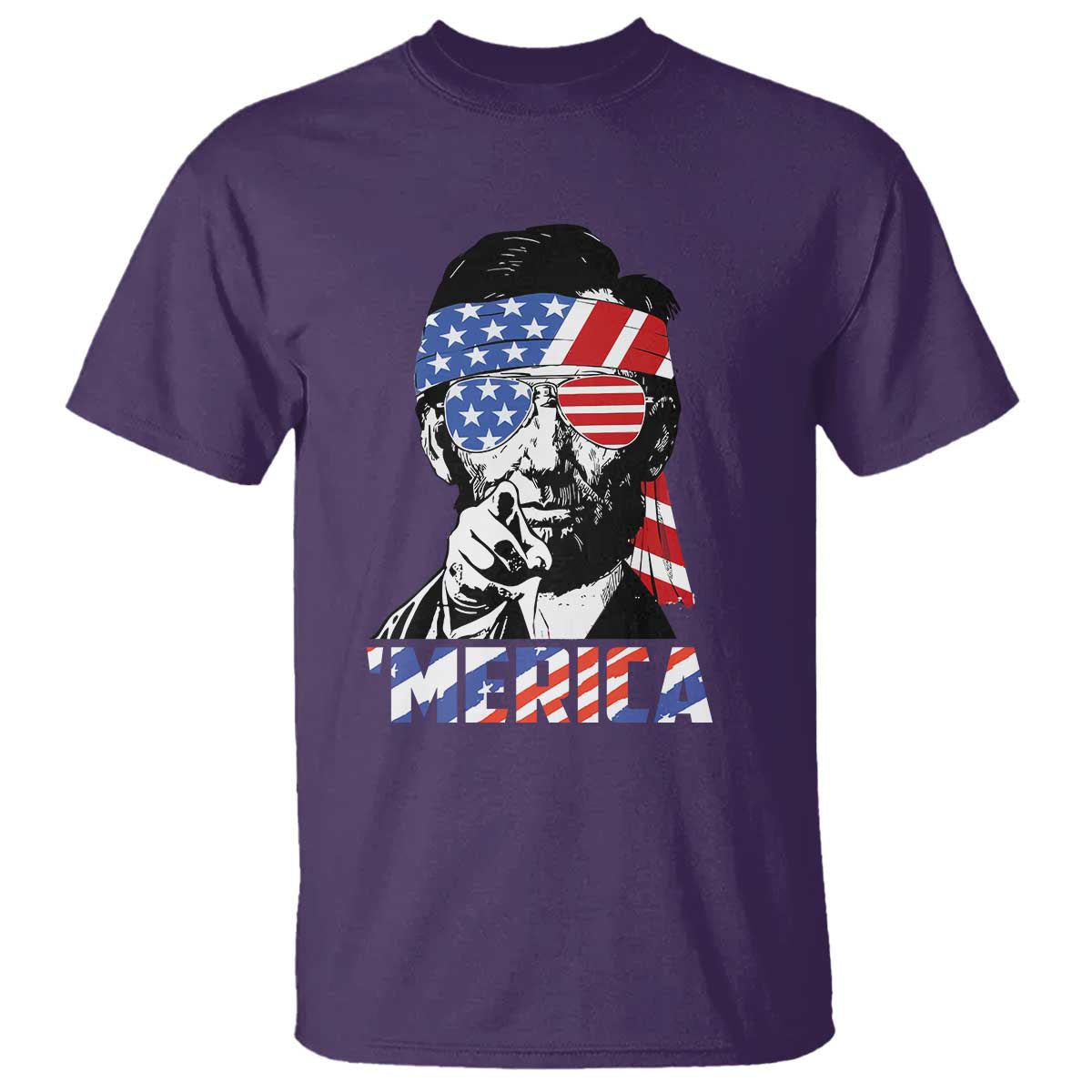 funny-lincoln-4th-of-july-merica-t-shirt-abe-american-flag