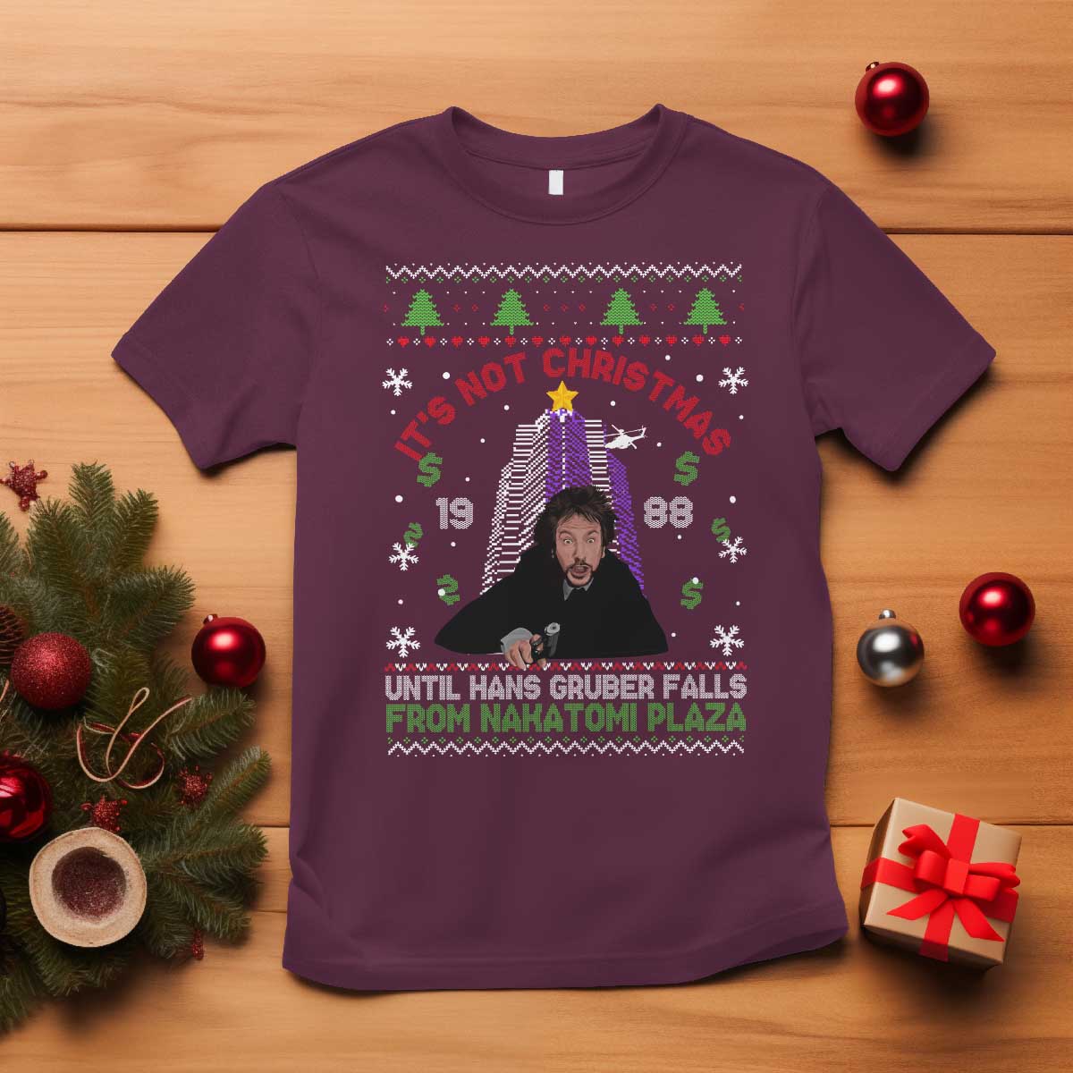 christmas-nakatomi-plaza-t-shirt-hans-gruber-xmas-party-2024-ugly-gift