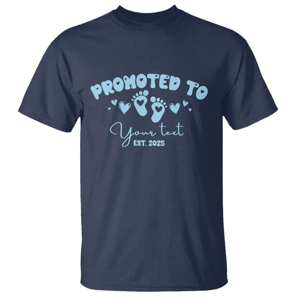 personalized-gender-reveal-t-shirt-custom-text-baby-boy-reveal-blue-family-matching