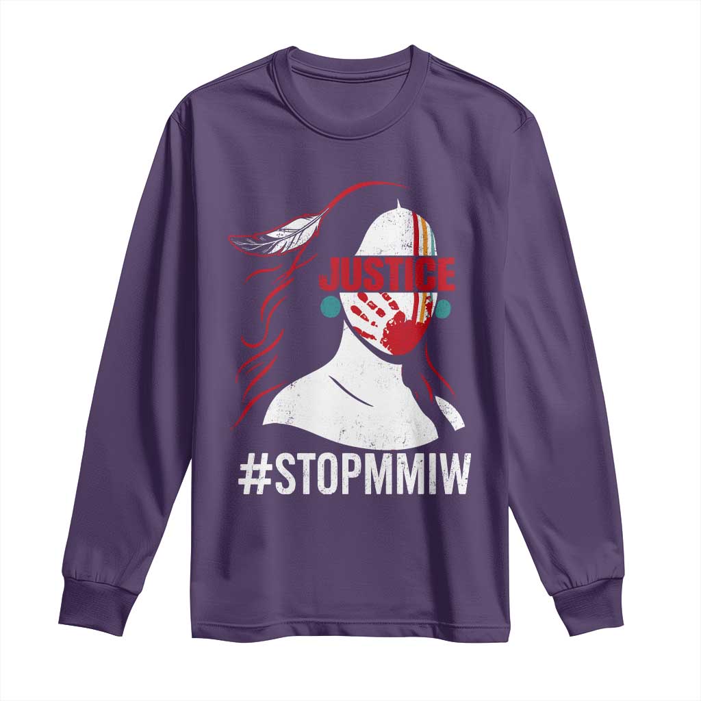 MMIW Movement Long Sleeve Shirt Justice For Indigenous Woman Stop Stolen Sisters