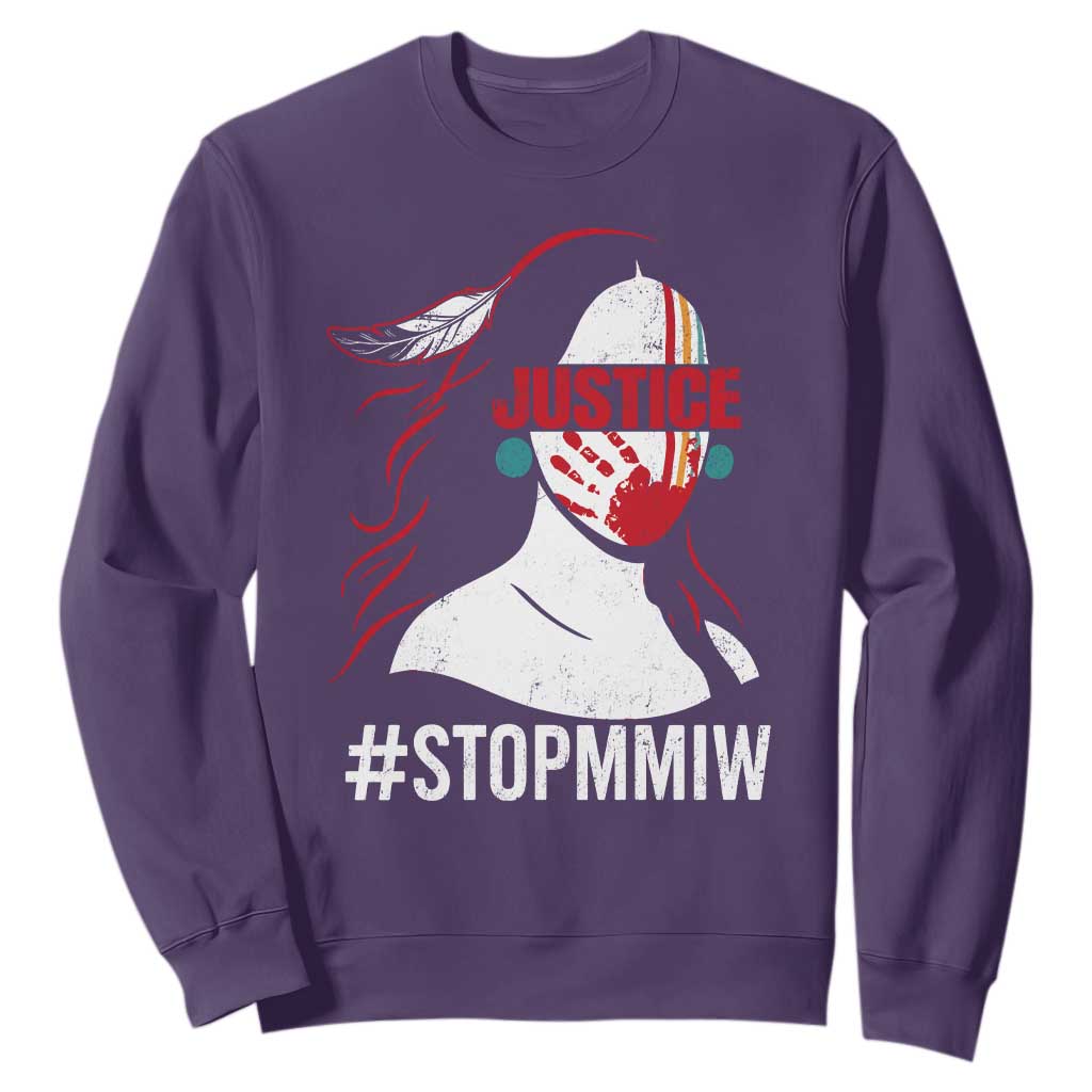 MMIW Movement Sweatshirt Justice For Indigenous Woman Stop Stolen Sisters
