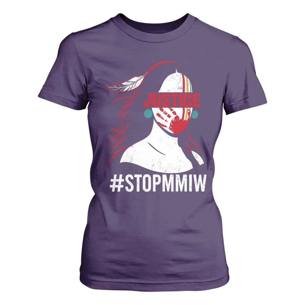 MMIW Movement T Shirt For Women Justice For Indigenous Woman Stop Stolen Sisters