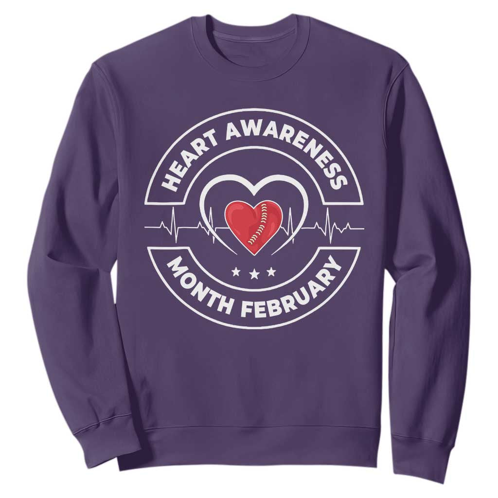 CHD Heart Disease Support Sweatshirt American Heart Health Month February
