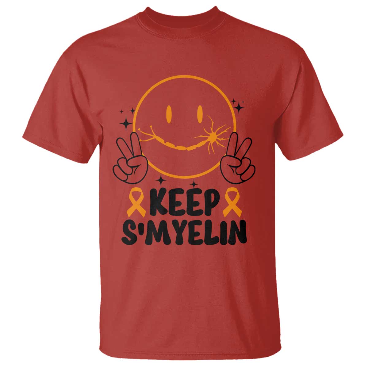 Multiple Sclerosis Support T Shirt Keep Smyelin MS Fighter