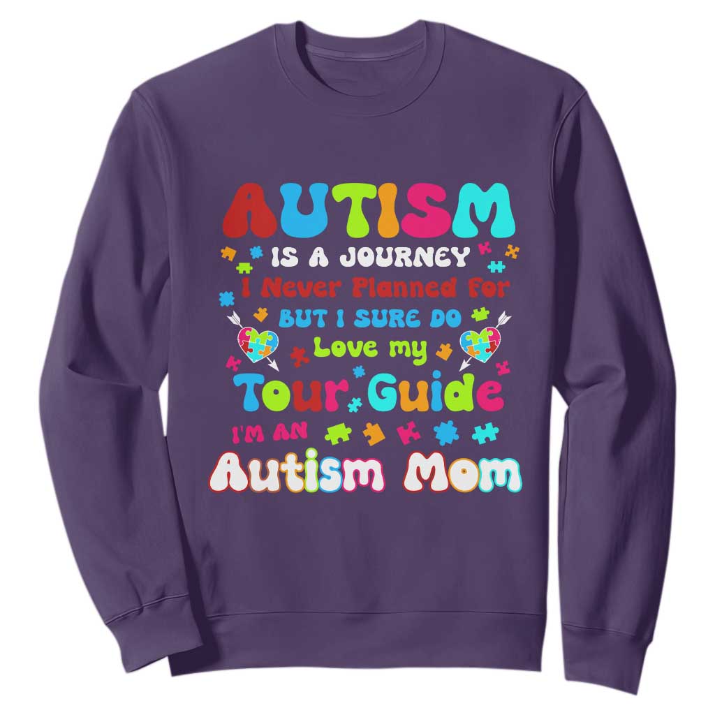 Autism Mom's Journey Sweatshirt
