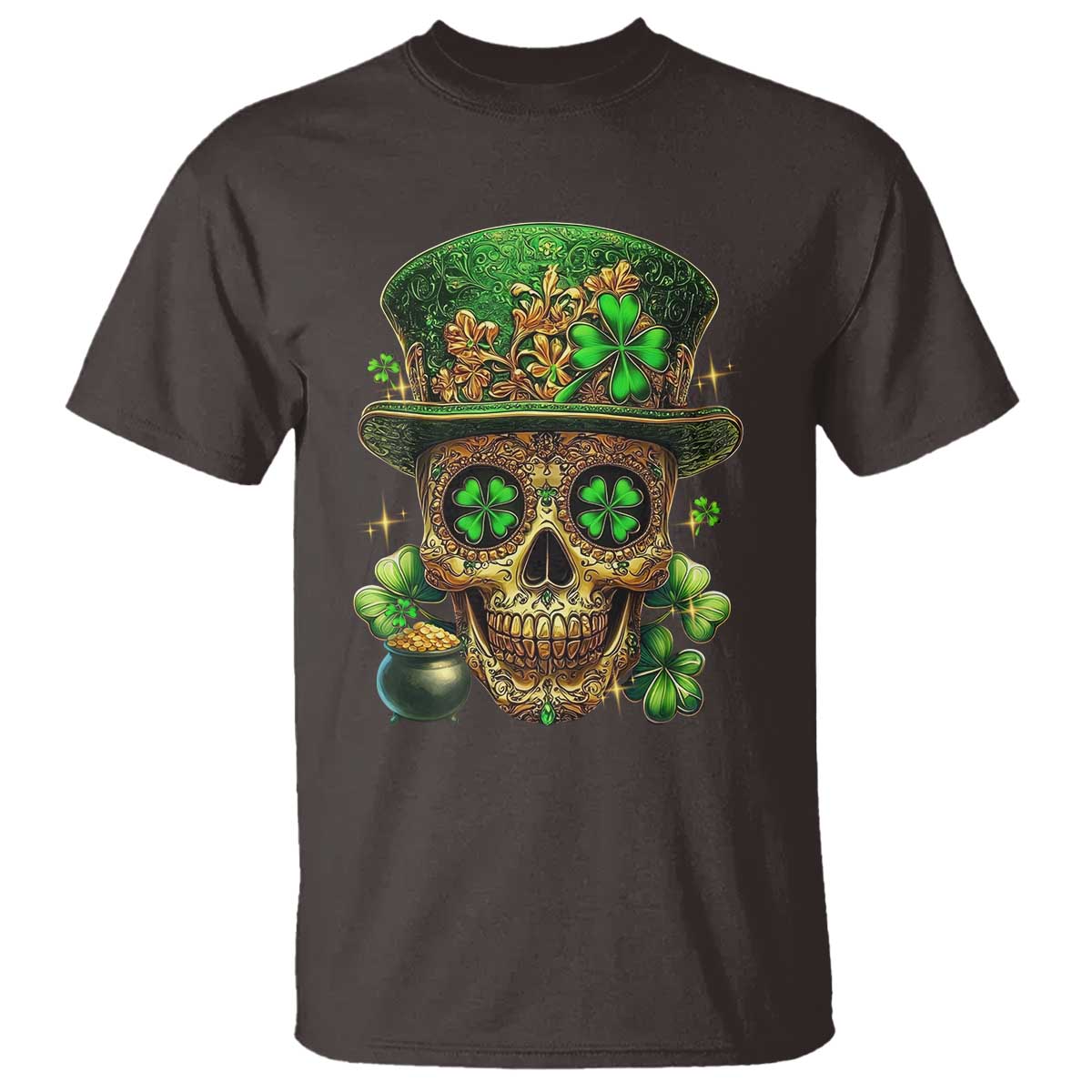sugar-skull-st-patrick-day-t-shirt-de-los-muertos-lucky-shamrock