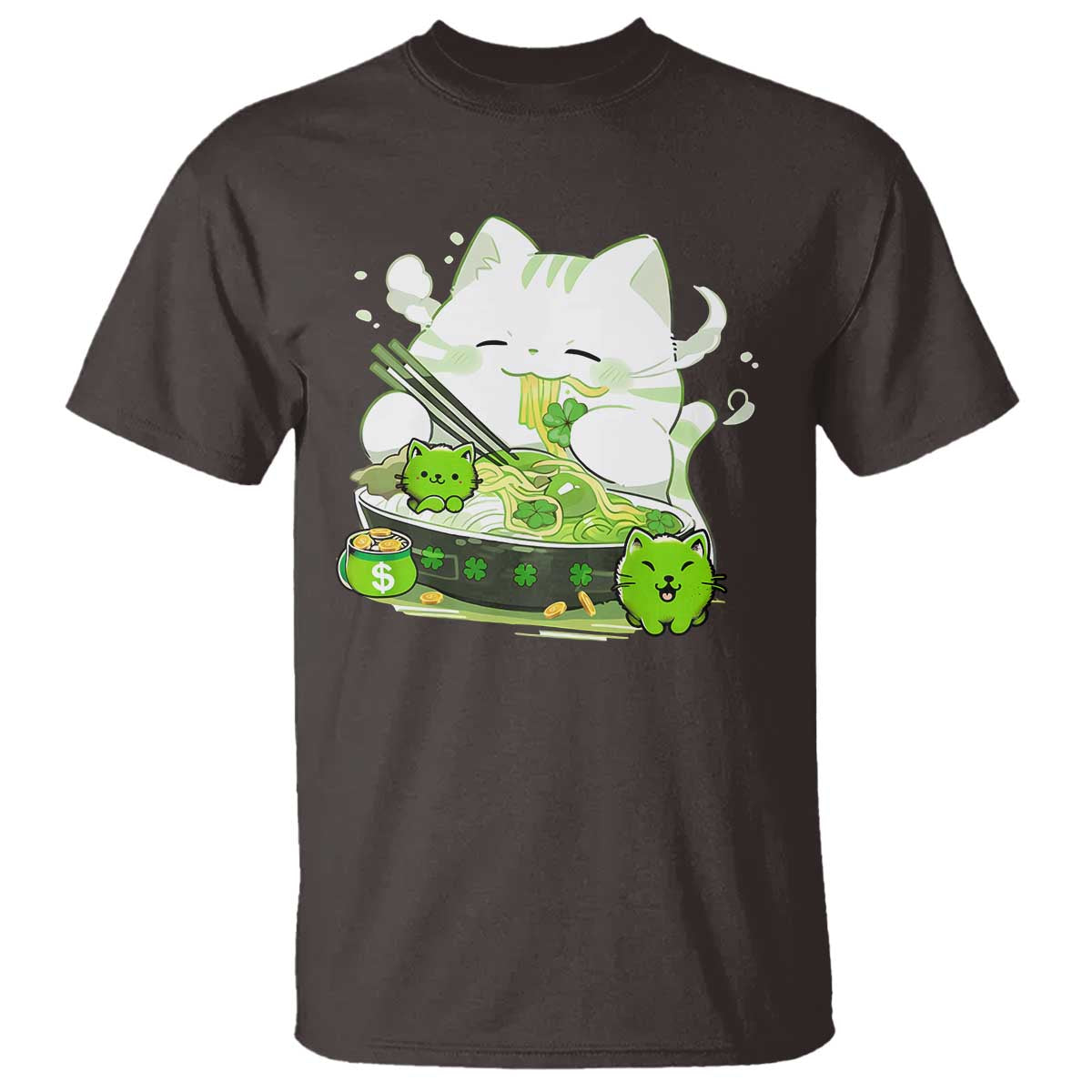 st-patricks-day-cats-t-shirt-irish-eating-ramen-noodles-cute-anime-shamrocks
