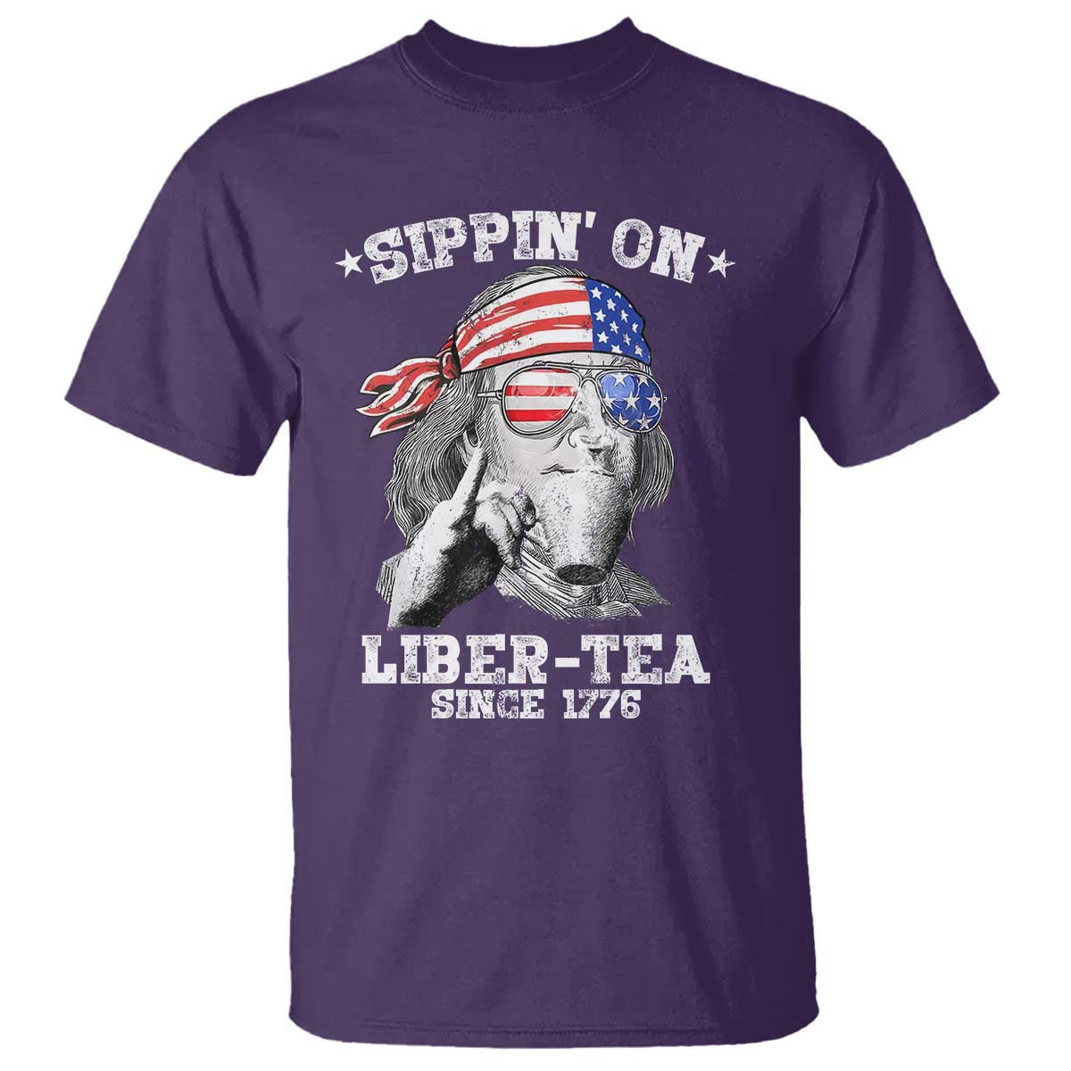 funny-4th-of-july-t-shirt-sippin-on-liber-tea-liberty-ben-franklin-1776-usa-flag