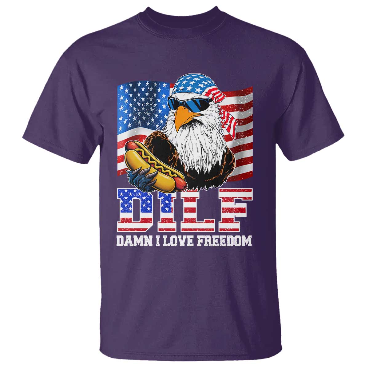 funny-patriotic-4th-of-july-t-shirt-eagle-dilf-damn-i-love-freedom