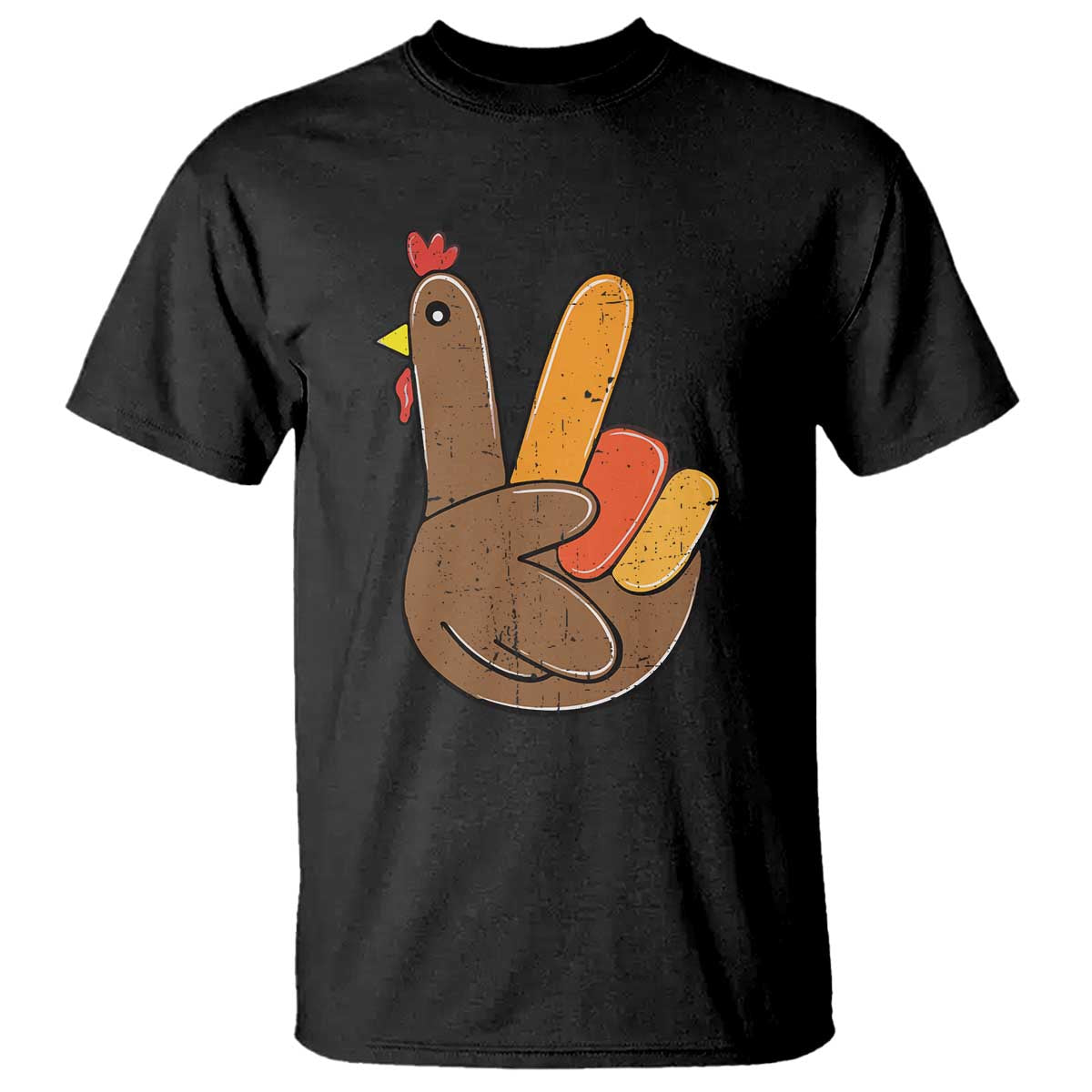 thanksgiving-t-shirt-peace-sign-turkey-hand-cool-thanksgiving-hippie
