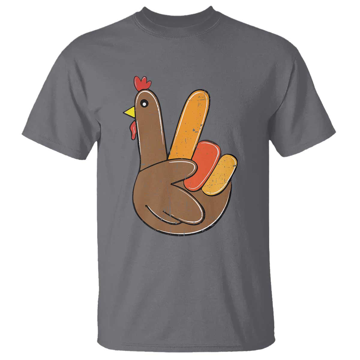 thanksgiving-t-shirt-peace-sign-turkey-hand-cool-thanksgiving-hippie