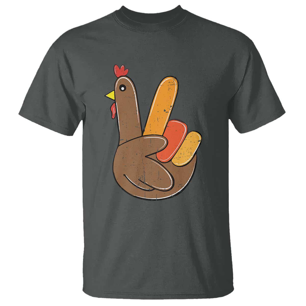 thanksgiving-t-shirt-peace-sign-turkey-hand-cool-thanksgiving-hippie