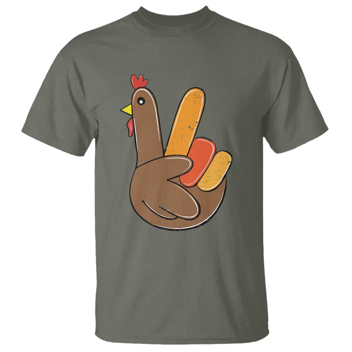 thanksgiving-t-shirt-peace-sign-turkey-hand-cool-thanksgiving-hippie