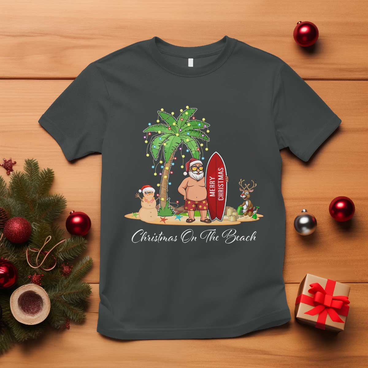 hawaii-christmas-t-shirt-christmas-on-the-beach-holiday-xmas-palm-tree