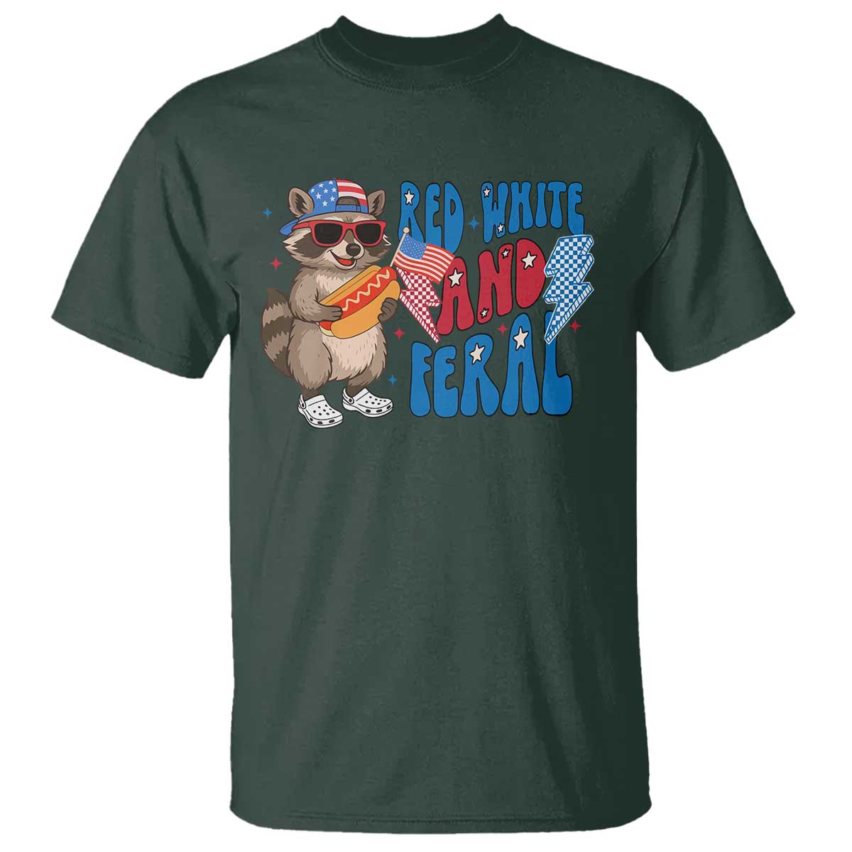 funny-raccoon-4th-of-july-t-shirt-red-white-and-feral-patriotic