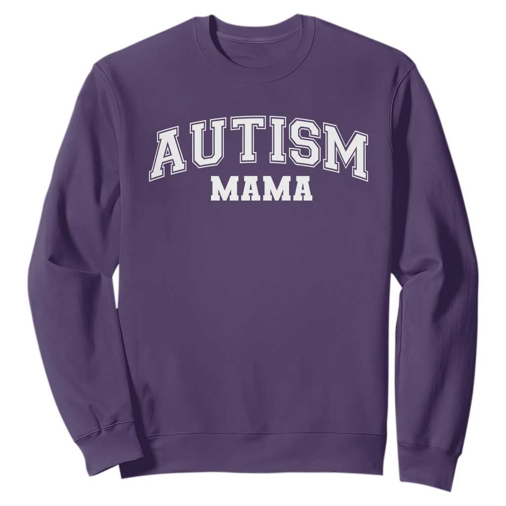 Autism Mama Sweatshirt Autistic Mom Blessed