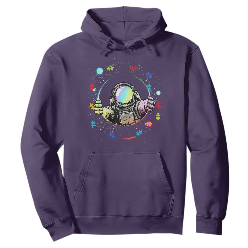 Astronaut Autism Support Hoodie Space Autistic Kids Sped Teacher