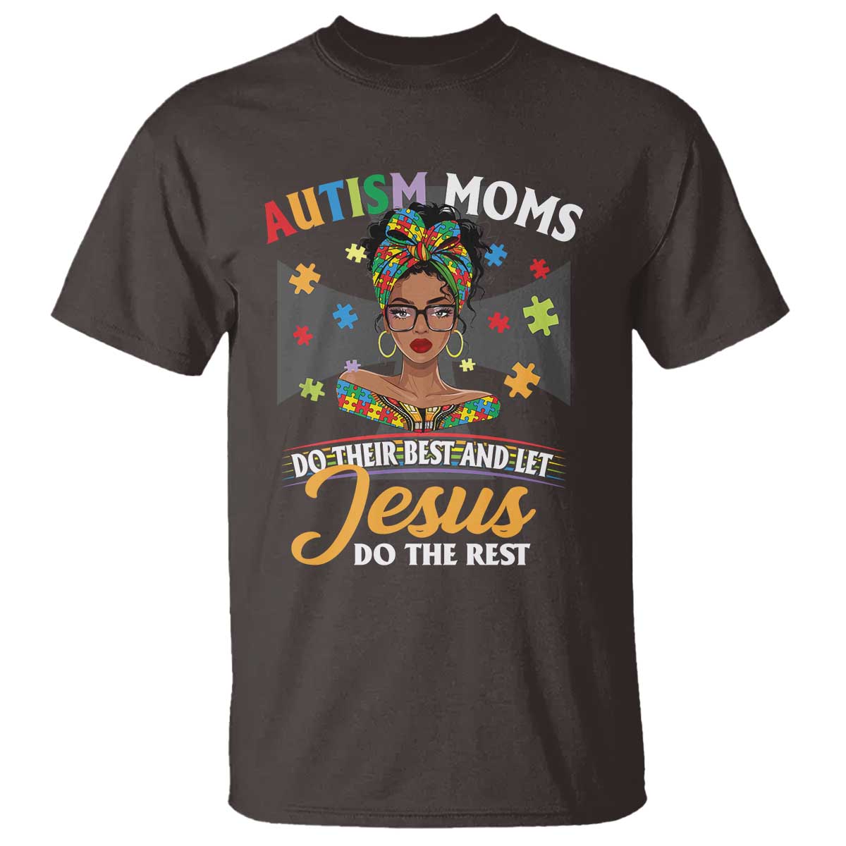 afro-autism-mom-t-shirt-african-american-autistic-black-mama-religious-cross
