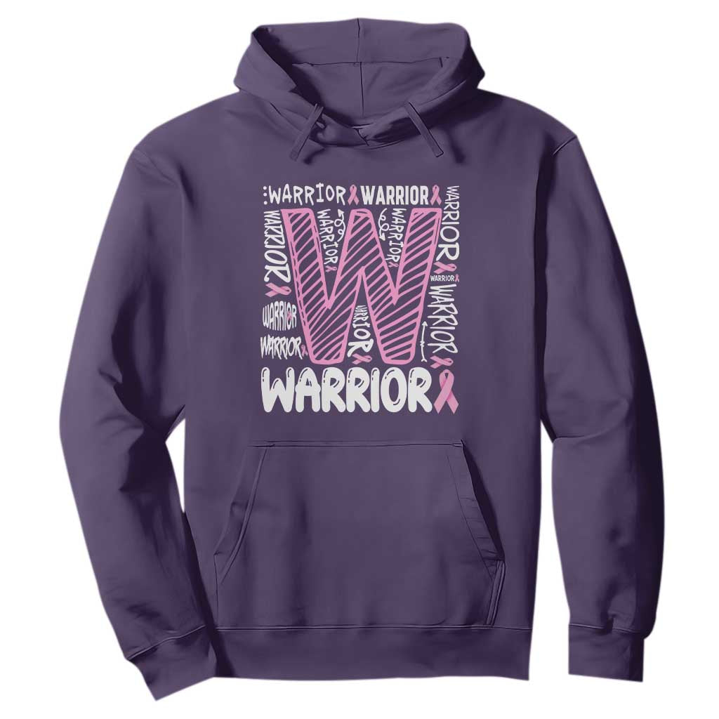 Breast Cancer Support In October We Wear Pink Hoodie Pink Ribbon Warriors Team
