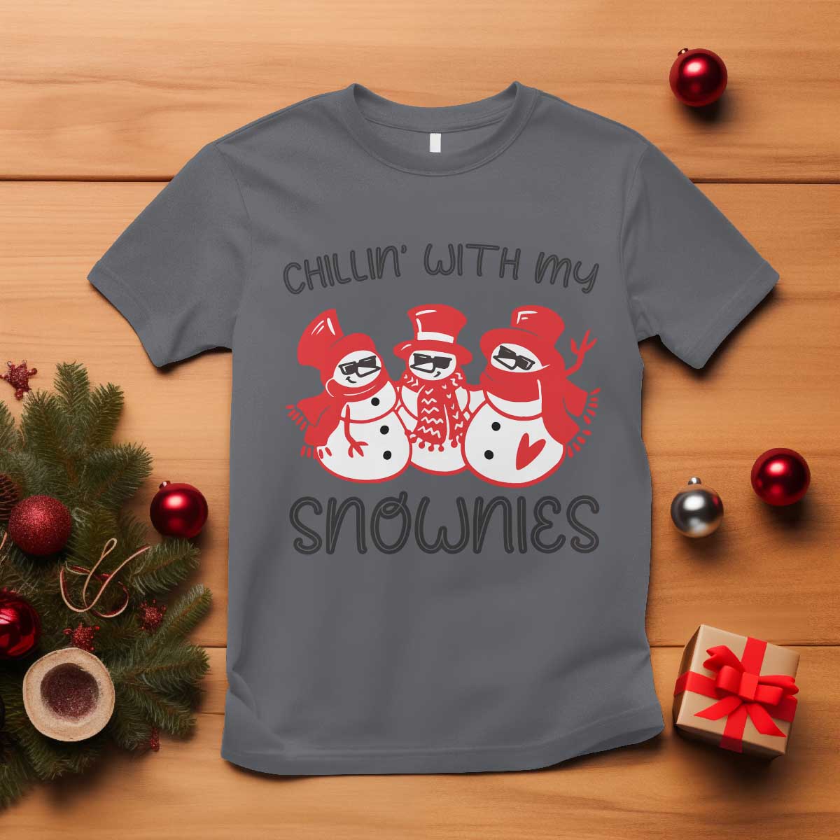snowman-christmas-t-shirt-chillin-with-my-snowmies-ugly-gift