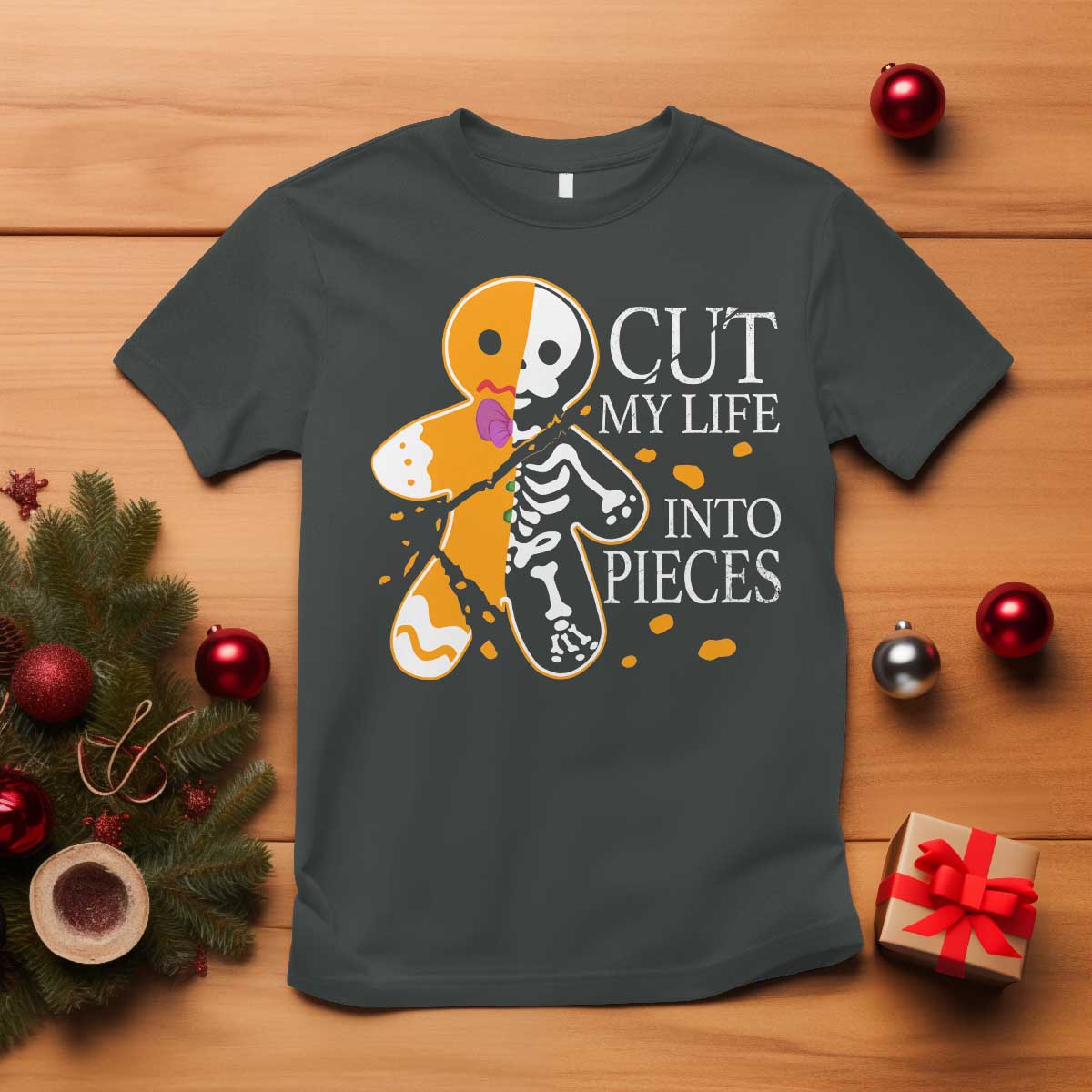 gingerbread-christmas-t-shirt-cut-my-life-into-pieces-goth-black-aesthetics