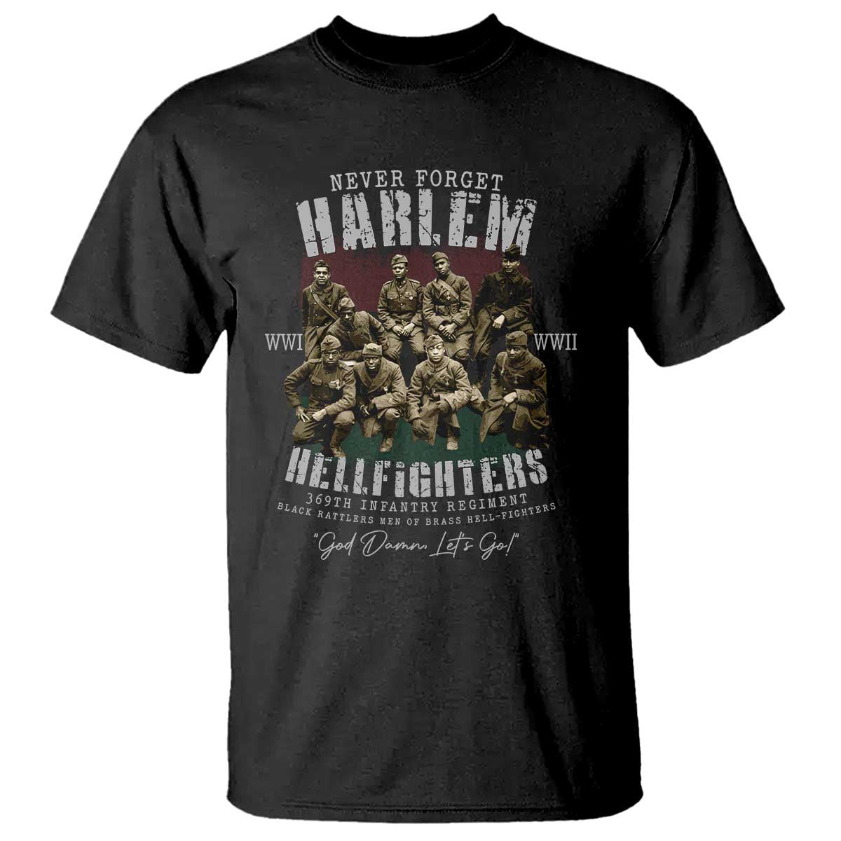 halem-hellfighters-t-shirt-african-american-black-military-history-soldiers-wwi-wwii