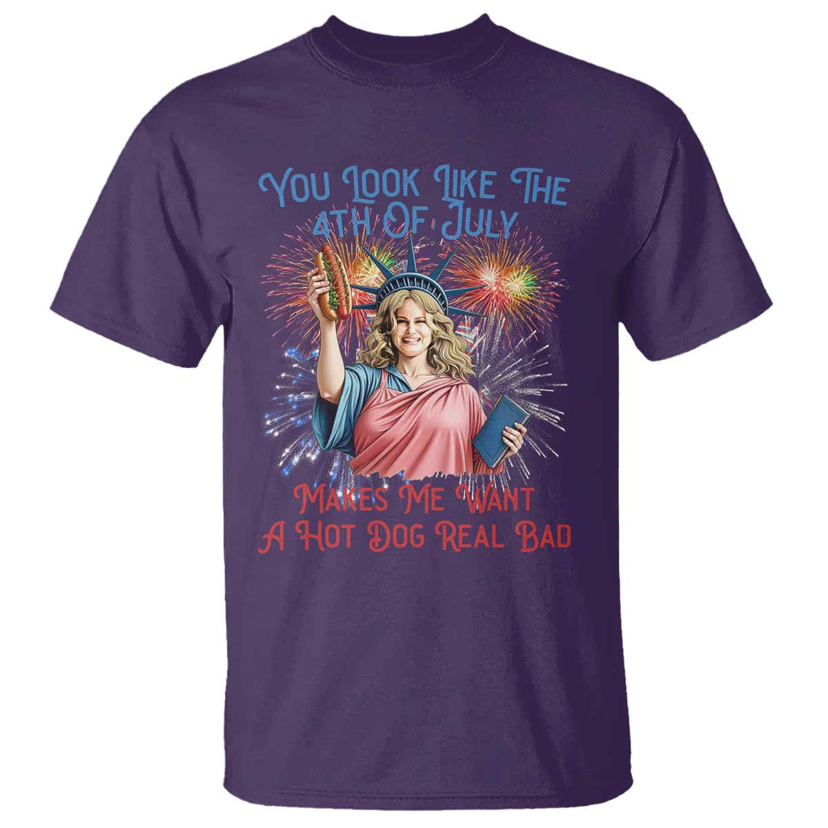 you-look-like-the-4th-of-july-makes-me-want-a-hot-dog-real-bad-t-shirt-funny-4th-july-hot-dog-meme