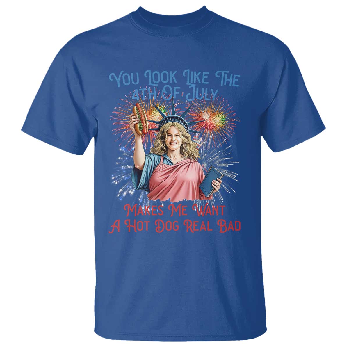 you-look-like-the-4th-of-july-makes-me-want-a-hot-dog-real-bad-t-shirt-funny-4th-july-hot-dog-meme