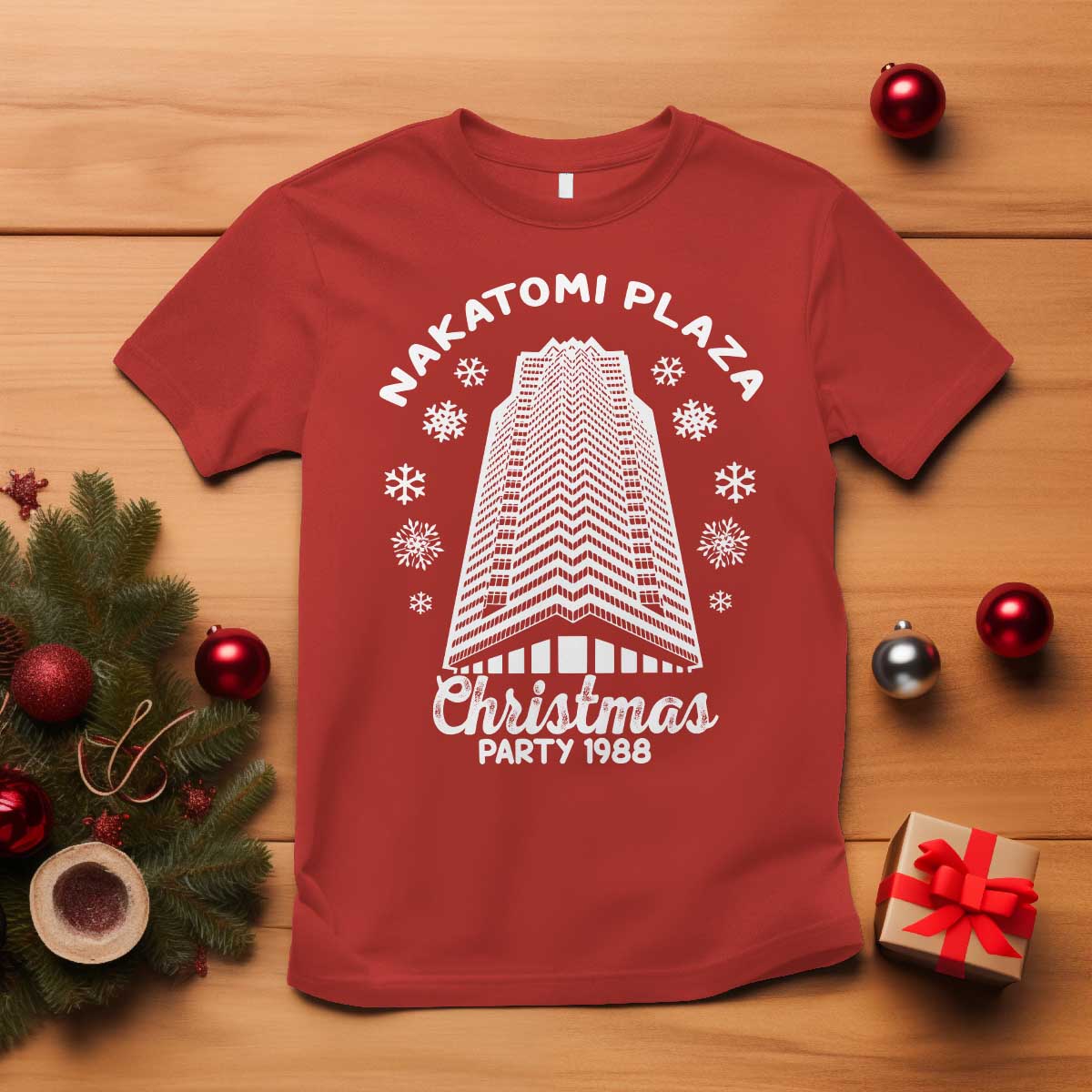 nakatomi-plaza-christmas-party-1988-classic-t-shirt-xmas-gift