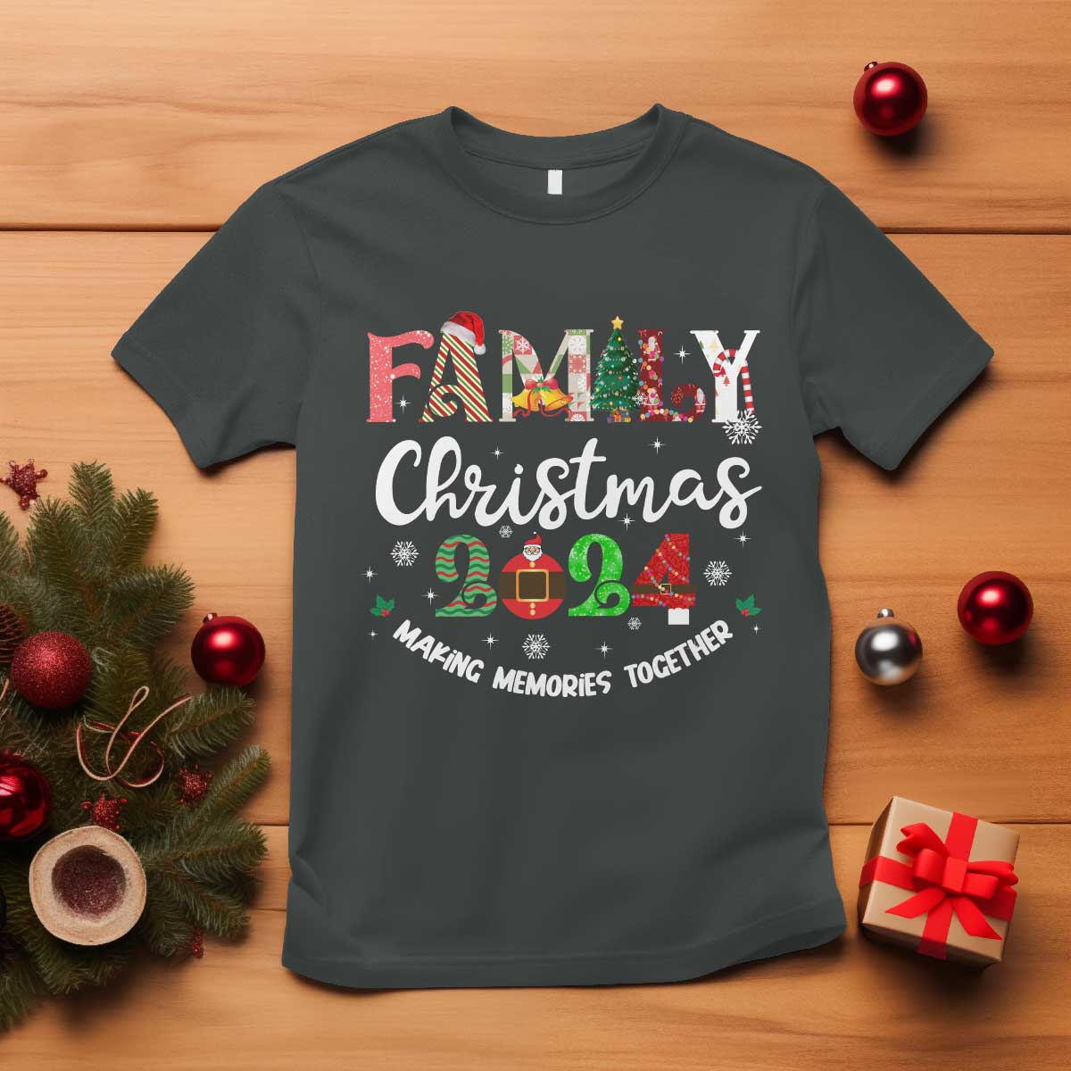 matching-family-christmas-t-shirt-funny-group-xmas-festive-mom-dad-kids-tees