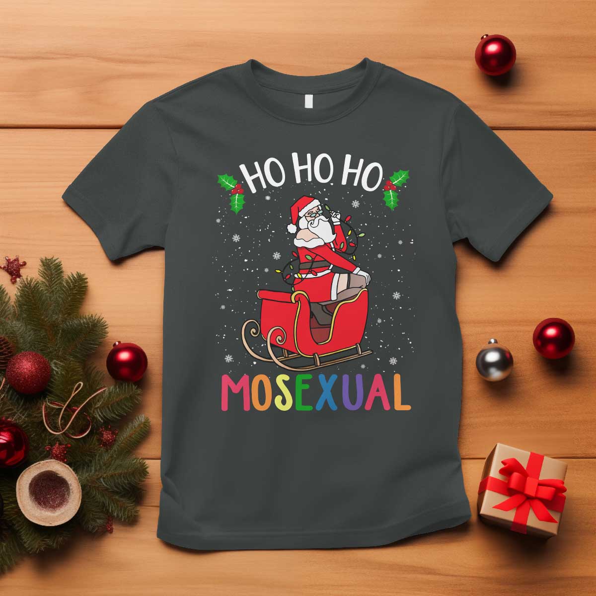lgbtq-christmas-t-shirt-ho-ho-ho-mosexual-slay-santa-lgbt-rainbow-pun-gay-pride
