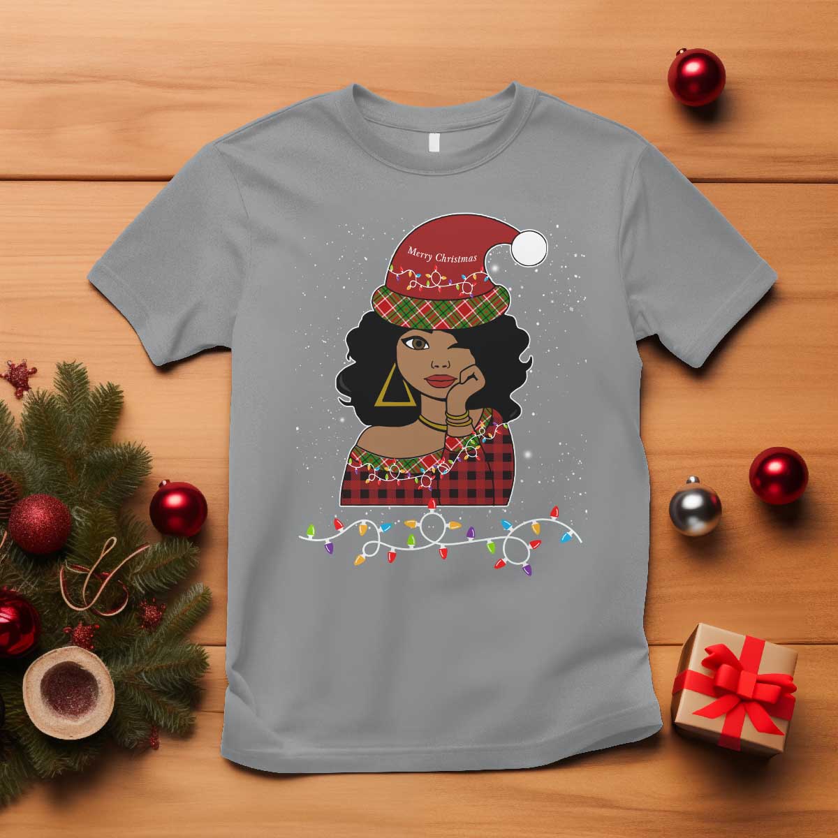 black-santa-african-american-christmas-t-shirt-sassy-afro-queen-black-woman