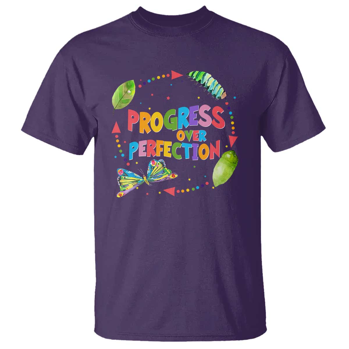 progress-over-perfection-t-shirt-caterpillar-back-to-school
