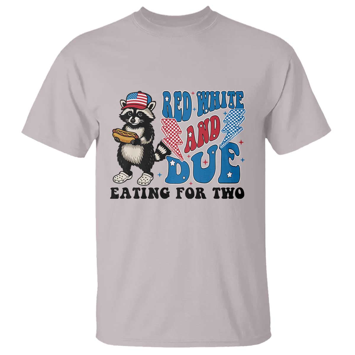 funny-4th-of-july-pregnancy-announcement-racoon-t-shirt-red-white-and-due-eating-for-two